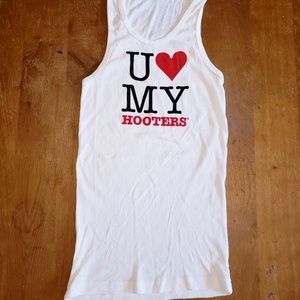 My last Hooters waitress outfit